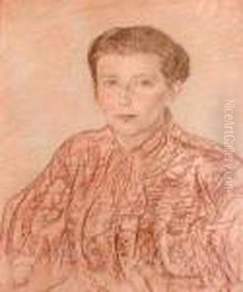 Portret Kobiety Oil Painting by Stanislaw Ignacy Witkiewicz-Witkacy