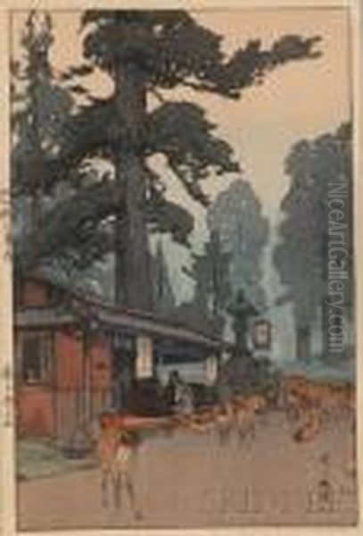 Hiroshi Yoshida: Oil Painting by Hiroshi Yoshida