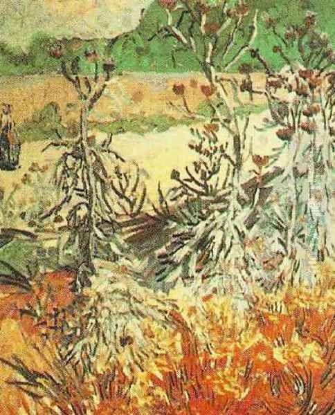 Thistles Oil Painting by Vincent Van Gogh