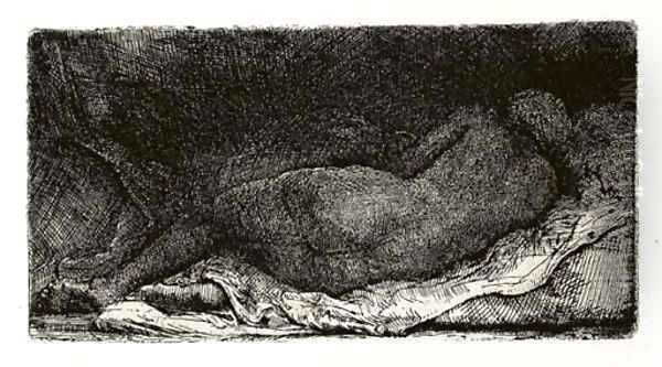 Three later impressions Oil Painting by Rembrandt Van Rijn