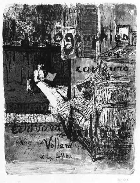 Couverture de l'Album, from Paysages et Interieurs Oil Painting by Jean-Edouard Vuillard