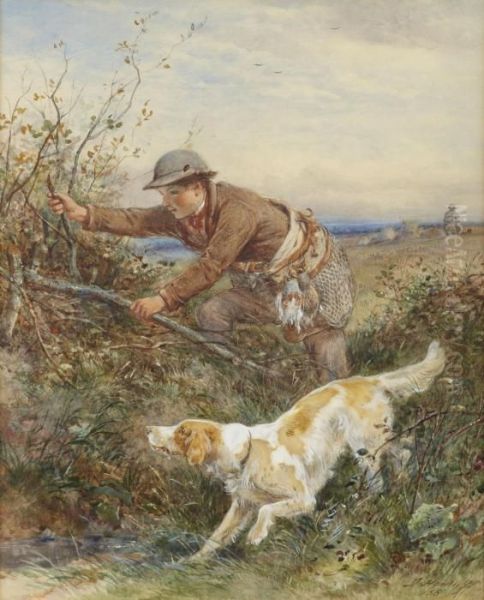 The Young Ghillie Oil Painting by James Jnr Hardy
