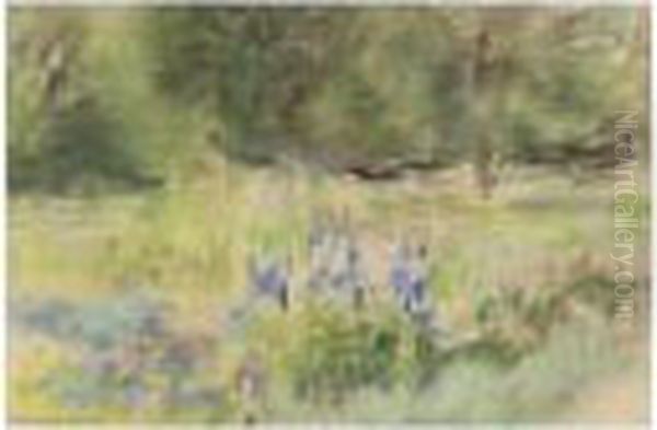 Landschaft (landscape) Oil Painting by Max Liebermann