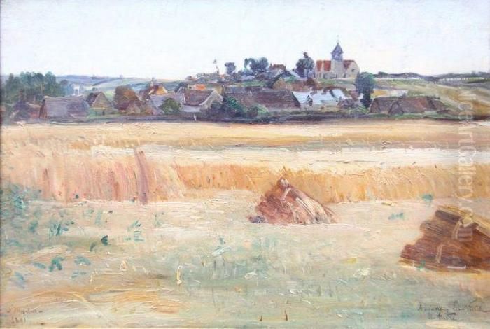 Saint-martin Du Tertre Oil Painting by Albert Andre