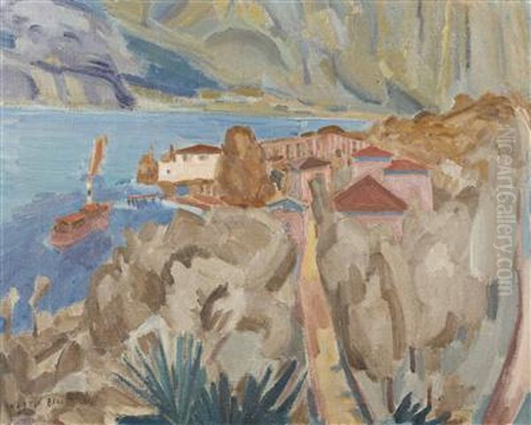 Seelandschaft Oil Painting by Martin Bloch