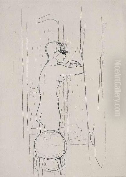 Toilette Oil Painting by Pierre Bonnard