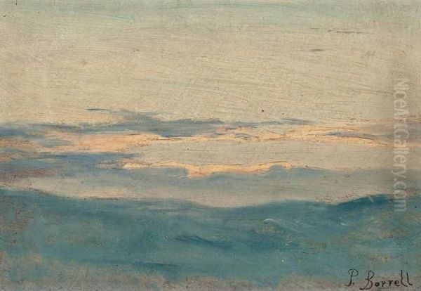 Paisaje Oil Painting by Pere Borrell del Caso