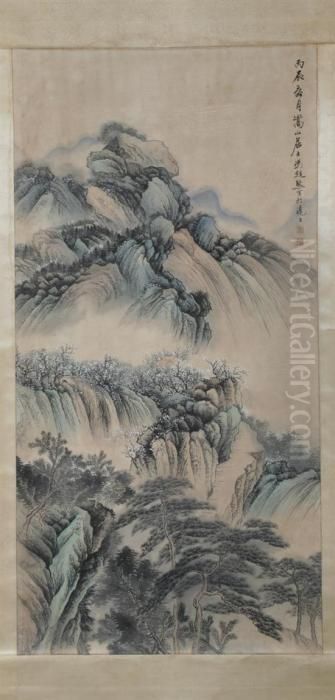 Landscape Oil Painting by Feng Chaoran Landscape Oil Painting by Feng Chaoran