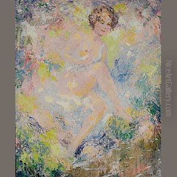 Nude Oil Painting by William Henry Clapp