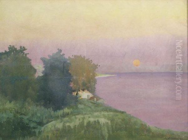 Apus Oil Painting by Jean Cosmovici