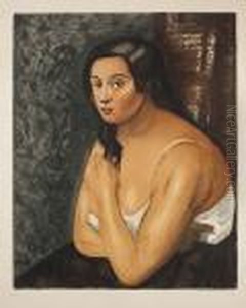 Jeune Fille Oil Painting by Andre Derain
