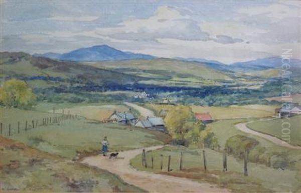 Blair Castle, Perthshire Oil Painting by Robert Eadie Blair Castle, Perthshire Oil Painting by Robert Eadie