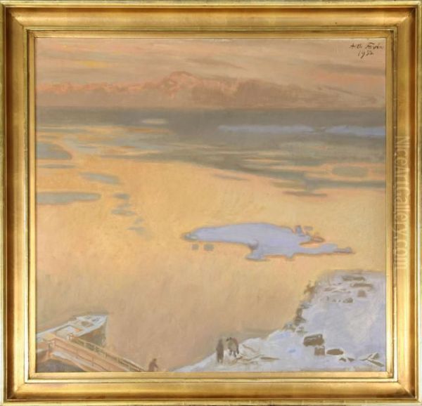 Motiv Fran Varmdo Oil Painting by Antti Faven