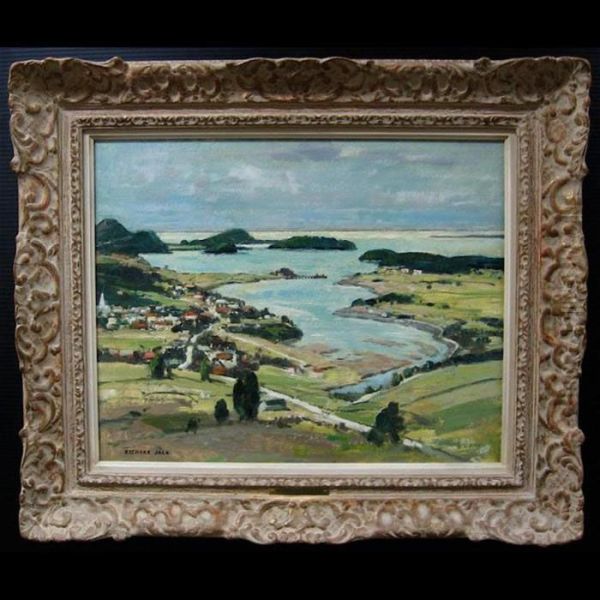 Bic - Gaspe Coast Oil Painting by Richard Jack