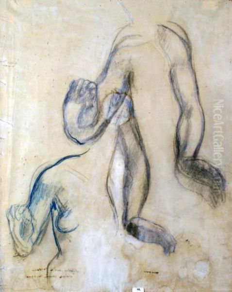 Moise Sauve Des Eaux Oil Painting by Georges Kars