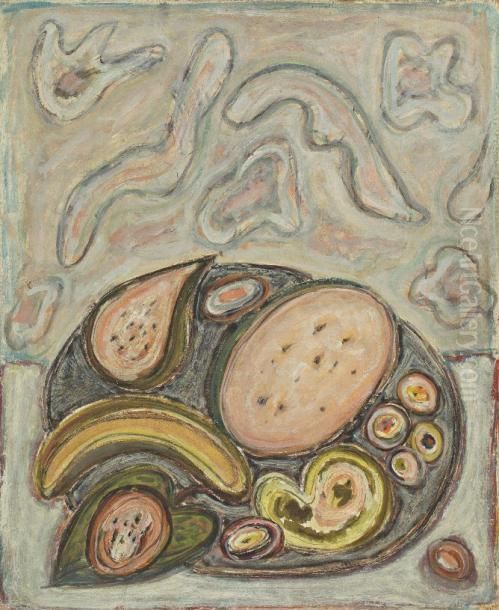 nature Morte Aux Fruits Oil Painting by Jecheskiel Dawid Kirszenbaum nature Morte Aux Fruits Oil Painting by Jecheskiel Dawid Kirszenbaum