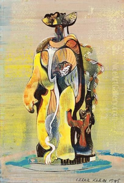 Ohne Titel Oil Painting by Cesar Klein