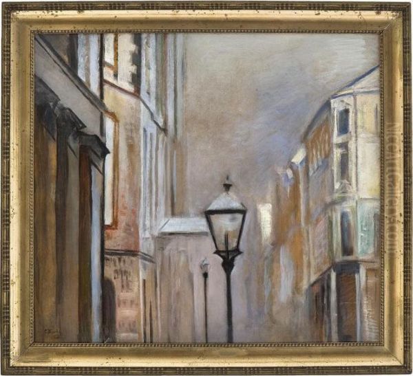 Sketch To Struggle For The Existence Oil Painting by Christian Krohg