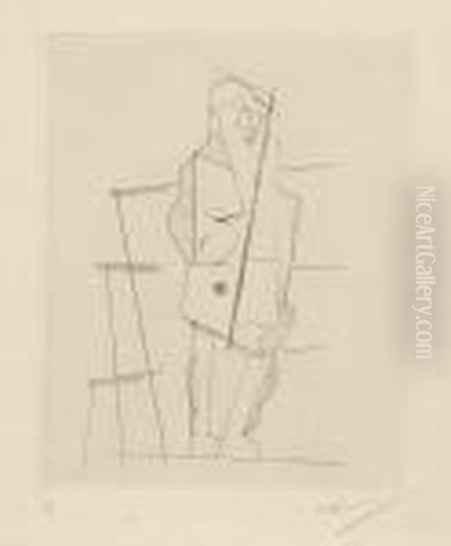 Le Boxeur Oil Painting by Henri Laurens