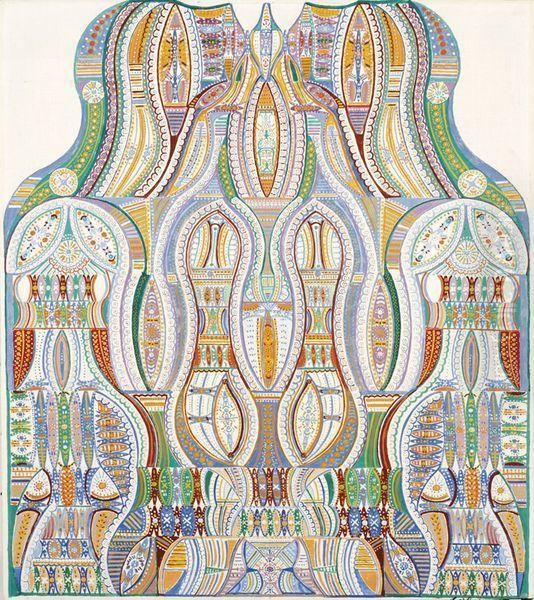 Composition Mediumnique Oil Painting by Augustin Lesage Composition Mediumnique Oil Painting by Augustin Lesage