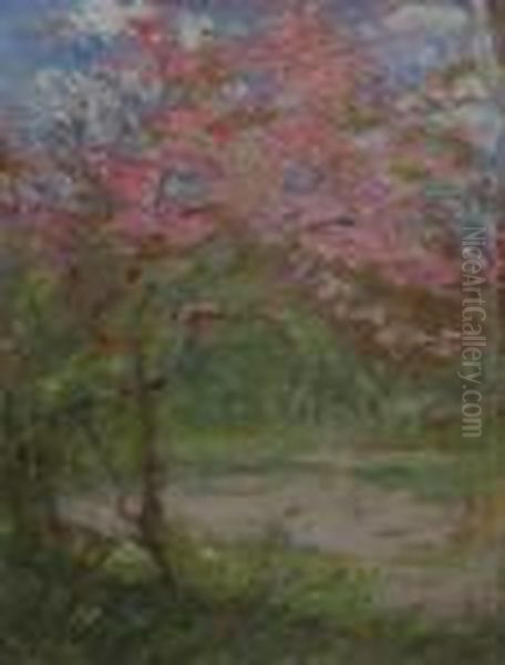Piersic Inflorit Oil Painting by Kimon Loghi