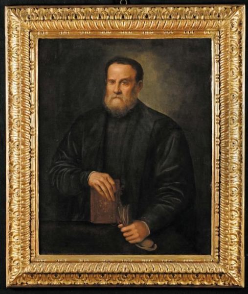 Ritratto Di Gentiluomo Oil Painting by Lorenzo Lotto
