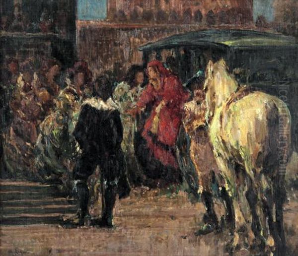Carnevale Oil Painting by Alessandro Lupo