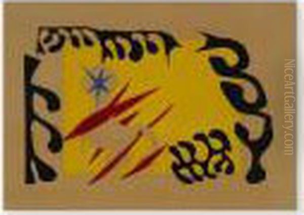 Le Cauchemar De L'elephant Blanc (from Jazz) Oil Painting by Henri Matisse Le Cauchemar De L'elephant Blanc (from Jazz) Oil Painting by Henri Matisse