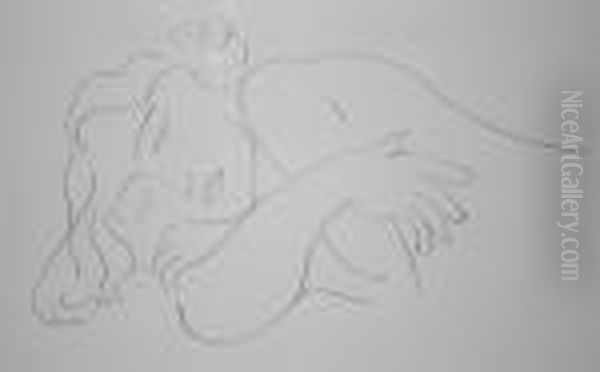 Femme En Repos Oil Painting by Henri Matisse