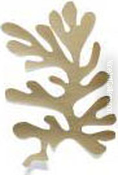 Papier Decoupe Paper Cut-out Oil Painting by Henri Matisse Papier Decoupe Paper Cut-out Oil Painting by Henri Matisse