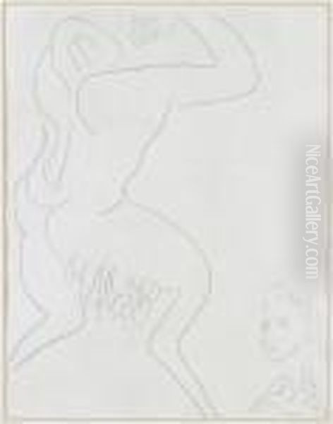 L'apres-midi D'un Faune, From Poesies De Stephane Mallarme Oil Painting by Henri Matisse