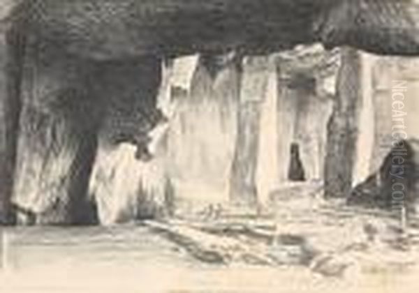 Siracusa - Latomia Del Paradiso Oil Painting by Richard Muller Siracusa - Latomia Del Paradiso Oil Painting by Richard Muller