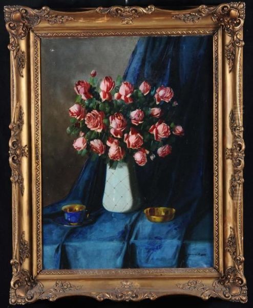 Fiori Oil Painting by Vilmos Murin