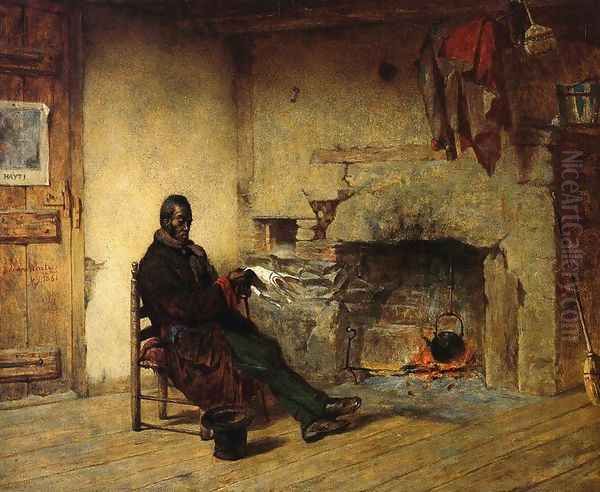 Thoughts of Liberia: Emancipation Oil Painting by Edwin White