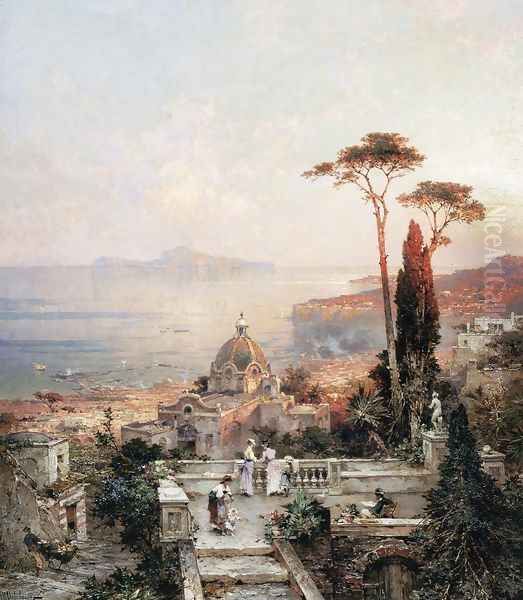 On Guard Oil Painting by Lemuel Everett Wilmarth