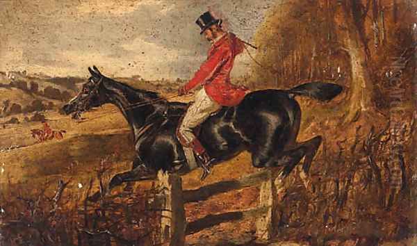 Over The Gate Oil Painting by Of John Alfred Wheeler