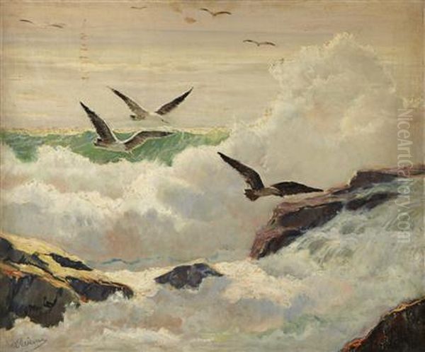 The Sun Break Oil Painting by Anthony Thieme