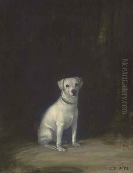 Der Pips Oil Painting by Franz von Stuck