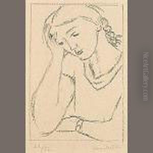 Lassitude Oil Painting by Henri Matisse