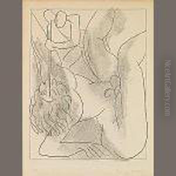 Polypheme, From Ulysses Oil Painting by Henri Matisse