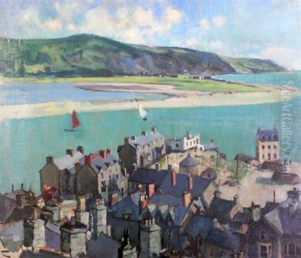 St Ives Oil Painting by Pauline Hewitt