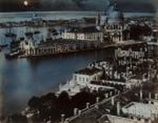 Ricordo Di Venezia Oil Painting by Paolo Salviati