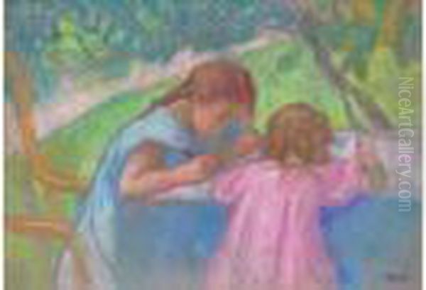 (jan Miroslaw Peszke Dit) Oil Painting by Jean Peske