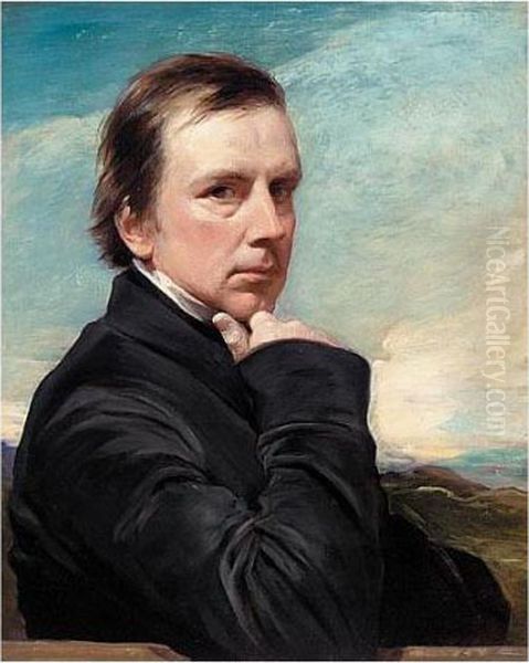 Self Portrait Oil Painting by George Richmond