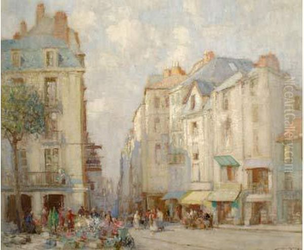 Dieppe Oil Painting by William Lee Hankey