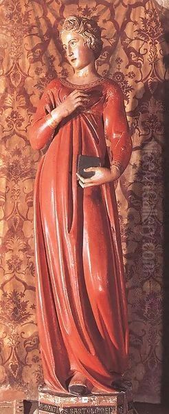 Annunciation the Virgin Oil Painting by Jacopo della Quercia