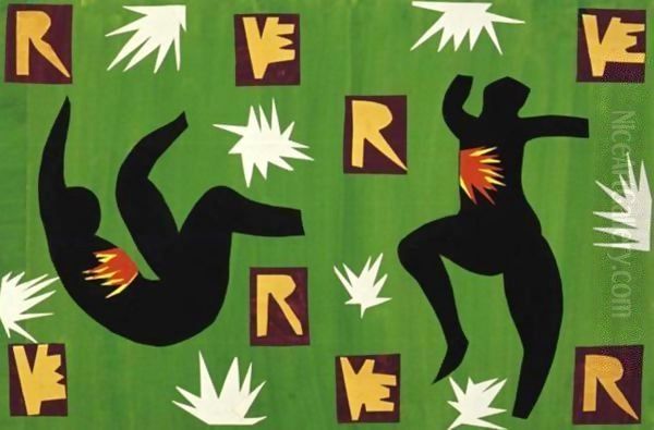 Verve Iv Oil Painting by Henri Matisse