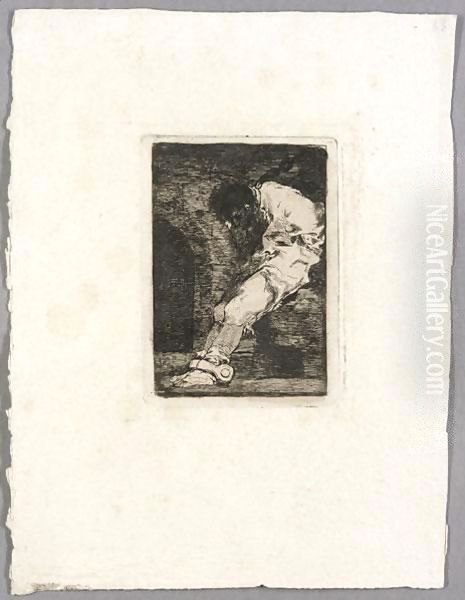 Si Es Delinquente, Que Muera Presto Oil Painting by Francisco Goya Fuendetodos