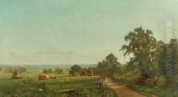 Adams County, Pennsylvania Oil Painting by Hugh Bolton Jones