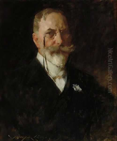Self-Portrait 2 Oil Painting by William Merritt Chase